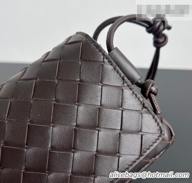 Top Quality Bottega Veneta Notturno Mini Bag in Intrecciato Leather 843893 Fondant Brown 2026
