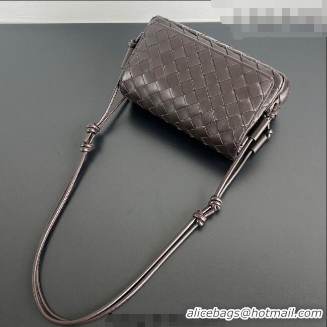 Top Quality Bottega Veneta Notturno Mini Bag in Intrecciato Leather 843893 Fondant Brown 2026