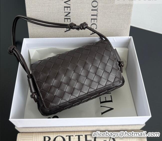 Top Quality Bottega Veneta Notturno Mini Bag in Intrecciato Leather 843893 Fondant Brown 2026