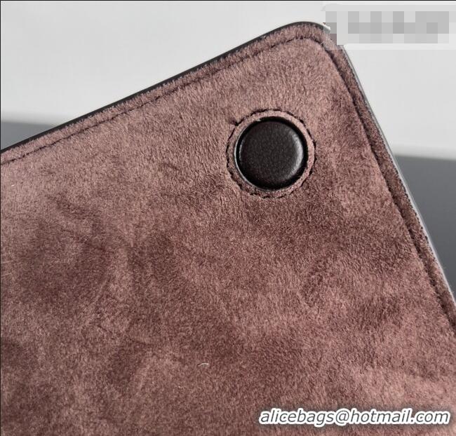 Top Quality Bottega Veneta Notturno Mini Bag in Intrecciato Leather 843893 Fondant Brown 2026