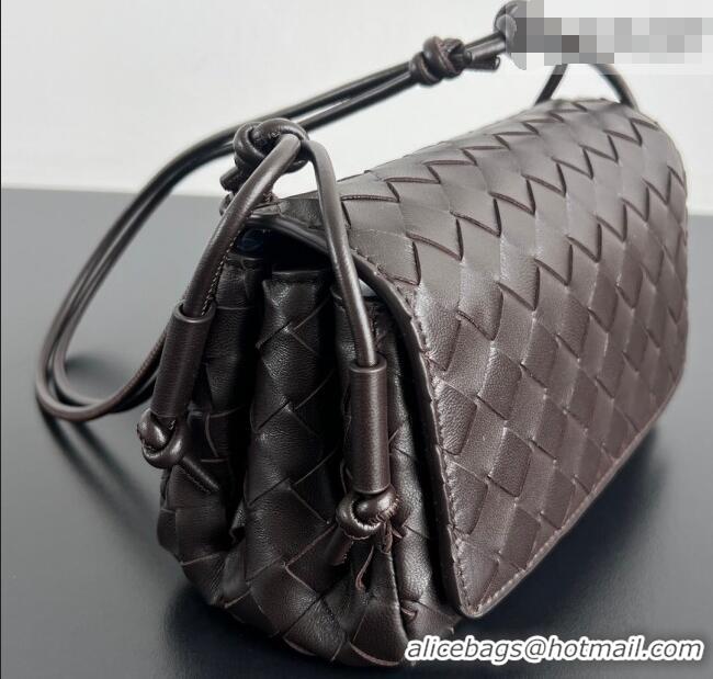 Top Quality Bottega Veneta Notturno Mini Bag in Intrecciato Leather 843893 Fondant Brown 2026