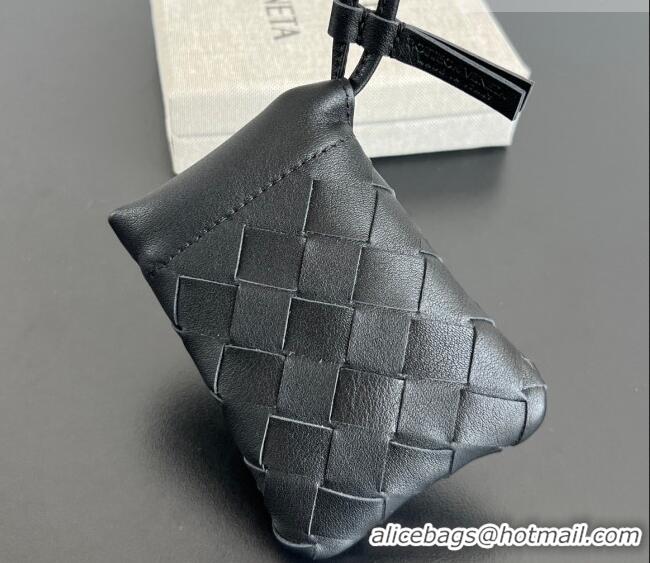 Super Quality Bottega Veneta Micro Dustbag in Intrecciato Leather 843903 Black 2026