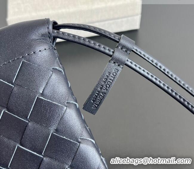 Best Quality Bottega Veneta Micro Dustbag in Intrecciato Leather 843903 Blue 2026