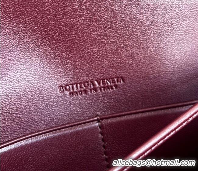 Buy Cheap Bottega Veneta Andiamo Daisy Pouch Mini Bag in Intrecciato Leather 838870 Barolo Red 2025
