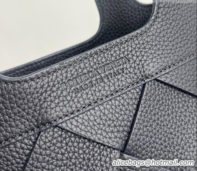 Top Grade Bottega Veneta Men's Small Diago Tote Bag in Grained Intrecciato Leather 837364 Nocturnal Blue 2026