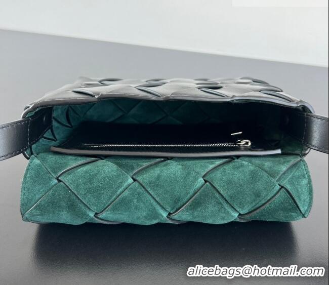 Luxury Discount Bottega Veneta Men's Diago Mini Bag in Smooth Intrecciato Leather 795637 Black 2026
