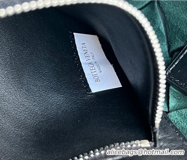 Luxury Discount Bottega Veneta Men's Diago Mini Bag in Smooth Intrecciato Leather 795637 Black 2026