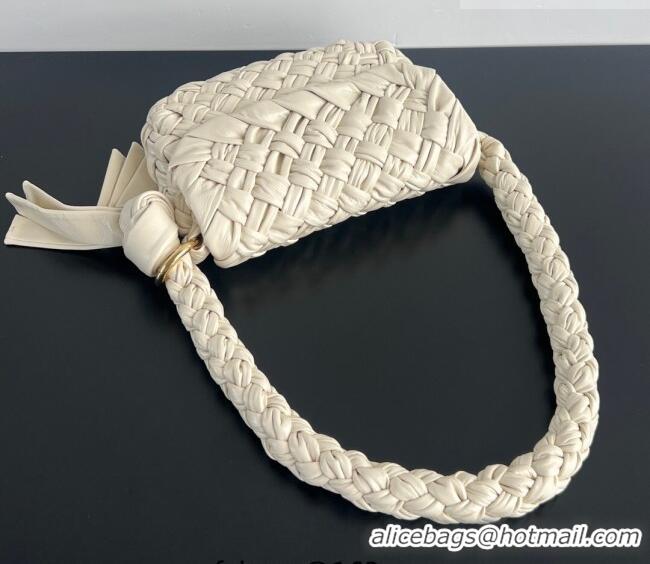 Well Crafted Bottega Veneta Kalimero Città Shoulder bag with Knot Bone 785797 White 2026