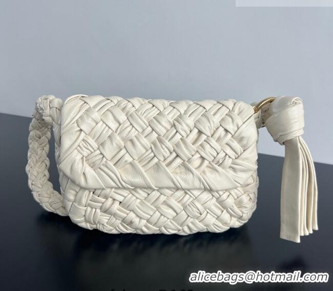 Well Crafted Bottega Veneta Kalimero Città Shoulder bag with Knot Bone 785797 White 2026