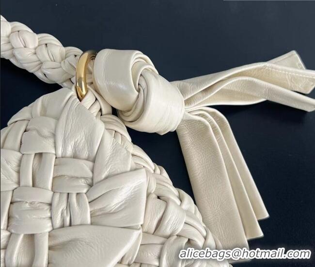 Well Crafted Bottega Veneta Kalimero Città Shoulder bag with Knot Bone 785797 White 2026