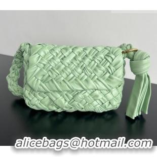 Inexpensive Bottega Veneta Kalimero Città Shoulder bag with Knot Mint 785797 Green 2026