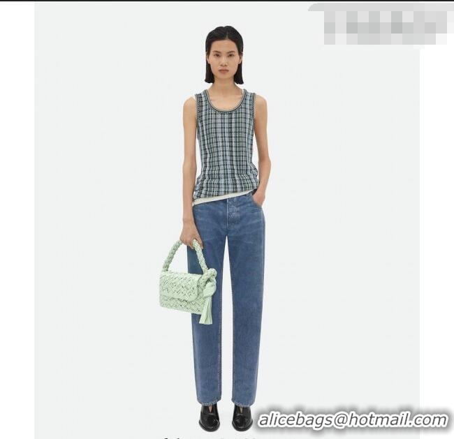 Inexpensive Bottega Veneta Kalimero Città Shoulder bag with Knot Mint 785797 Green 2026