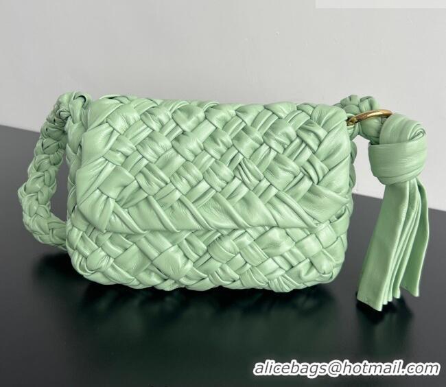 Inexpensive Bottega Veneta Kalimero Città Shoulder bag with Knot Mint 785797 Green 2026