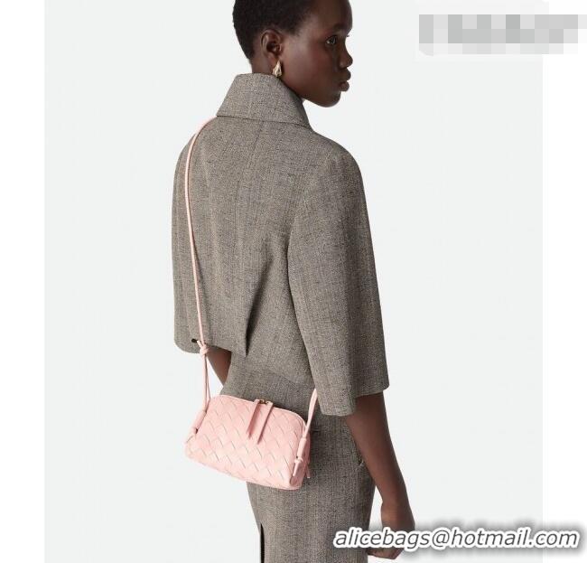 Grade Design Bottega Veneta Intrecciato Leather Concert Pouch Mini bag 794258 Silver/Green 2025