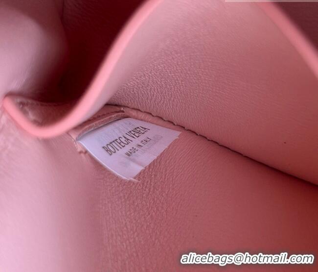 Super Quality Bottega Veneta Intrecciato Leather Concert Pouch Mini bag 794258 Rose Pink 2025