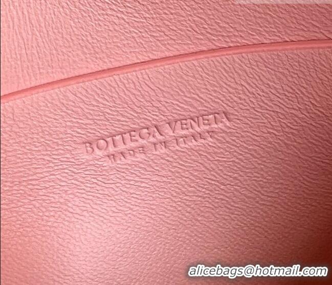 Super Quality Bottega Veneta Intrecciato Leather Concert Pouch Mini bag 794258 Rose Pink 2025