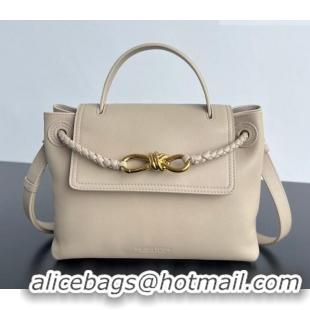 Top Quality Bottega Veneta Small Ciao Ciao Top Handle Bag in Calf Leather 835835 Ecru Beige 2025