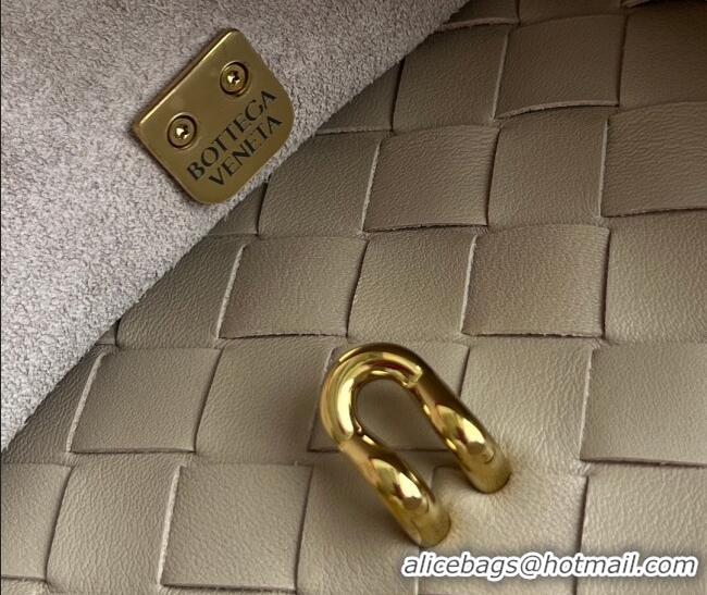 Top Quality Bottega Veneta Small Ciao Ciao Top Handle Bag in Calf Leather 835835 Ecru Beige 2025