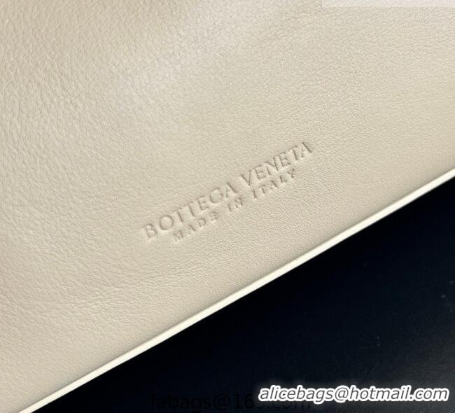 Top Quality Bottega Veneta Small Ciao Ciao Top Handle Bag in Calf Leather 835835 Ecru Beige 2025