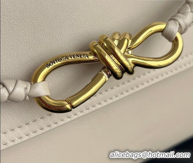 Top Quality Bottega Veneta Small Ciao Ciao Top Handle Bag in Calf Leather 835835 Ecru Beige 2025