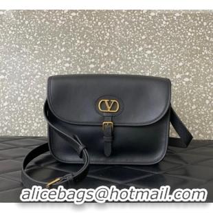 Top Quality Valentino Antibes Shoulder Bag in Calfskin Leather 2078 Black 2026