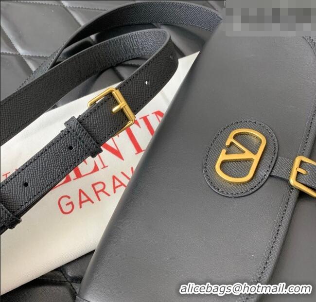 Top Quality Valentino Antibes Shoulder Bag in Calfskin Leather 2078 Black 2026