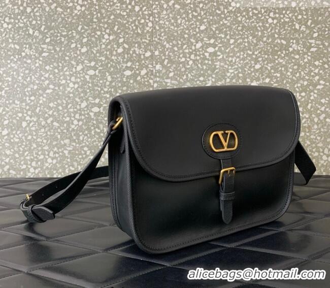 Top Quality Valentino Antibes Shoulder Bag in Calfskin Leather 2078 Black 2026