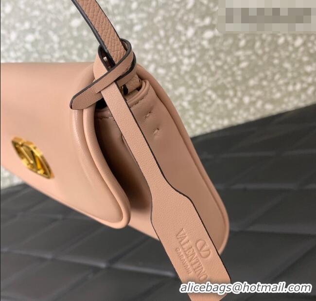 Unique Discount Valentino Devain Small Shoulder Bag in Lambskin Leather 2031 Light Pink 2026