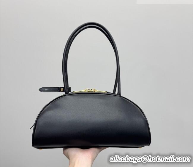 Best Price Miu Miu Beau Leather Bowling Bag 5BB193 Black 2026