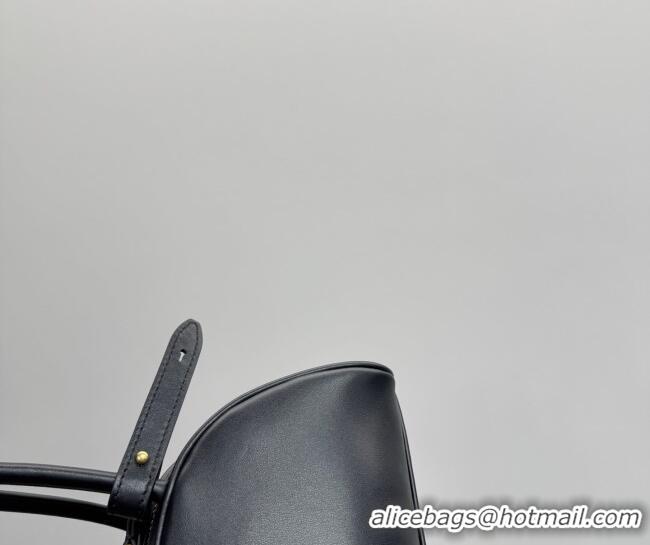 Top Grade Miu Miu Beau Leather Bowling Bag 5BB192 Black 2026