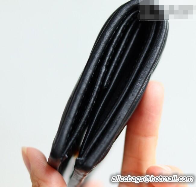 Best Product Miu Miu Matelasse Nappa Leather Small Wallet 5MV204 Black 2026