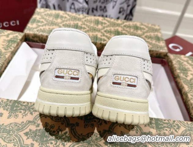 Good Quality Gucci Re-Web Sneakers 4cm in Yellow Camouflage Fabric 785452 2026