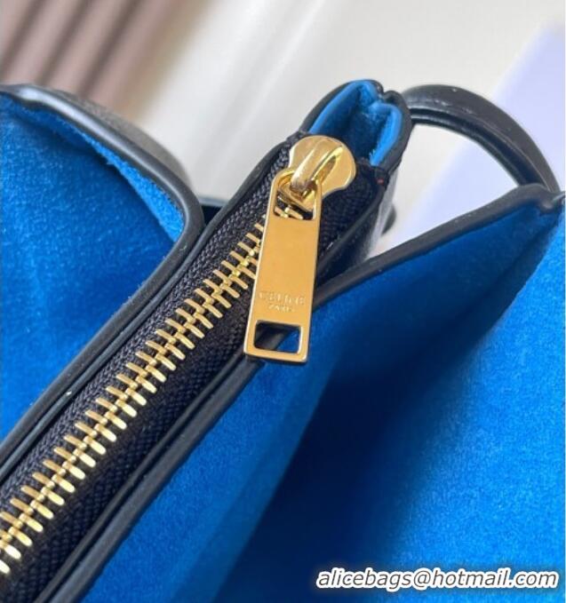 Buy Discount Celine Trio Flap Bag in Smooth Lambskin Leather 10P862 Black 2026