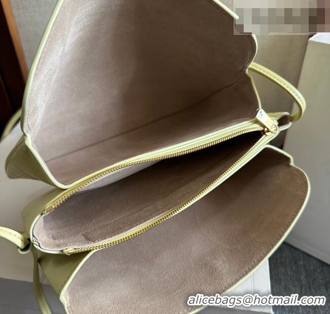 Promotional Celine Trio Flap Bag in Smooth Lambskin Leather 10P862 Citrus Yellow 2026
