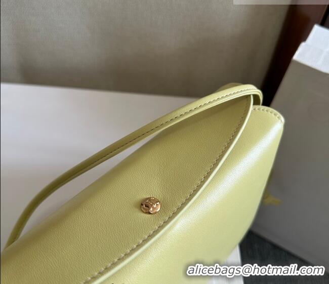 Promotional Celine Trio Flap Bag in Smooth Lambskin Leather 10P862 Citrus Yellow 2026