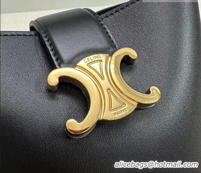 Good Taste Celine Mini Bucket Bag Louise in Smooth Calfskin Leather 10N473 Black 2026