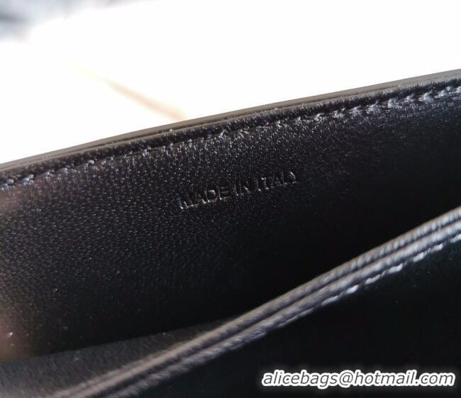 Top Design Celine Teen Triomphe Mini Bag in Shiny Calfskin Leather 188423 Black/Gold 2026