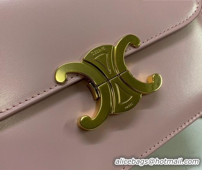 Buy Cheap Celine Teen Triomphe Mini Bag in Shiny Calfskin Leather 188423 Sakura Pink 2026