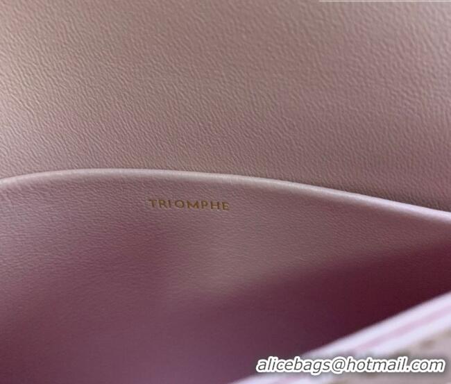 Buy Cheap Celine Teen Triomphe Mini Bag in Shiny Calfskin Leather 188423 Sakura Pink 2026