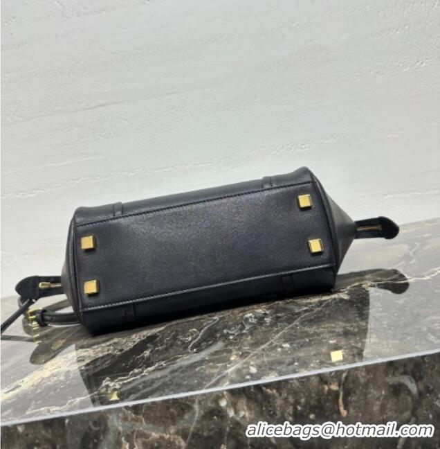 Best Price Celine Small New Luggage in Supple Shiny Lambskin 124213 Black 2025
