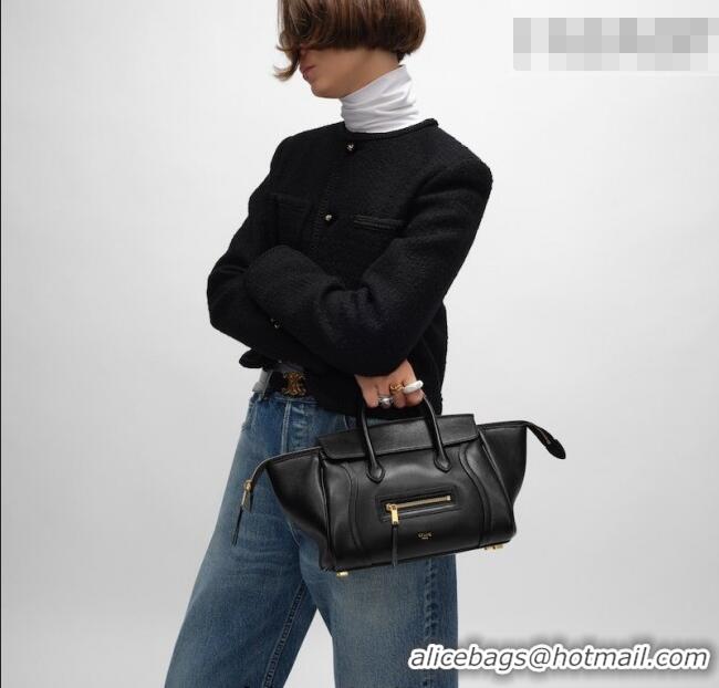 Affordable Price Celine Small New Luggage in Suede 124213 Beige 2025