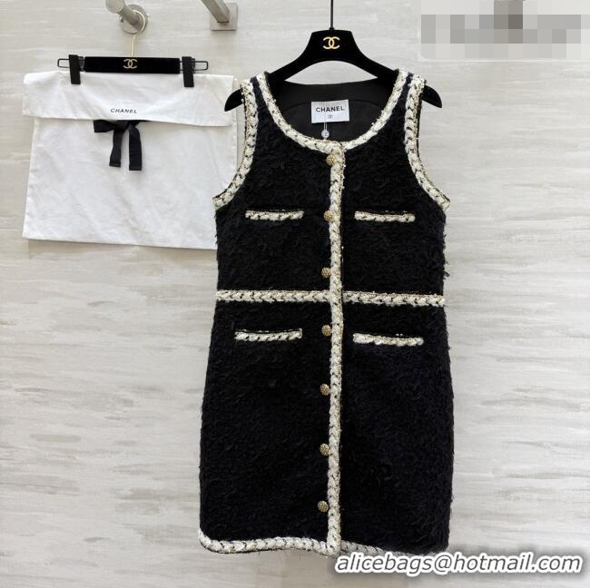 Reasonable Price Chanel Dress CH012202 Black 2026