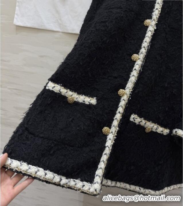 Best Price Chanel Cape Coat CH012203 Black 2026