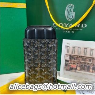 Famous Brand Goyard Churchill 3 Gigar Case 8857 Black