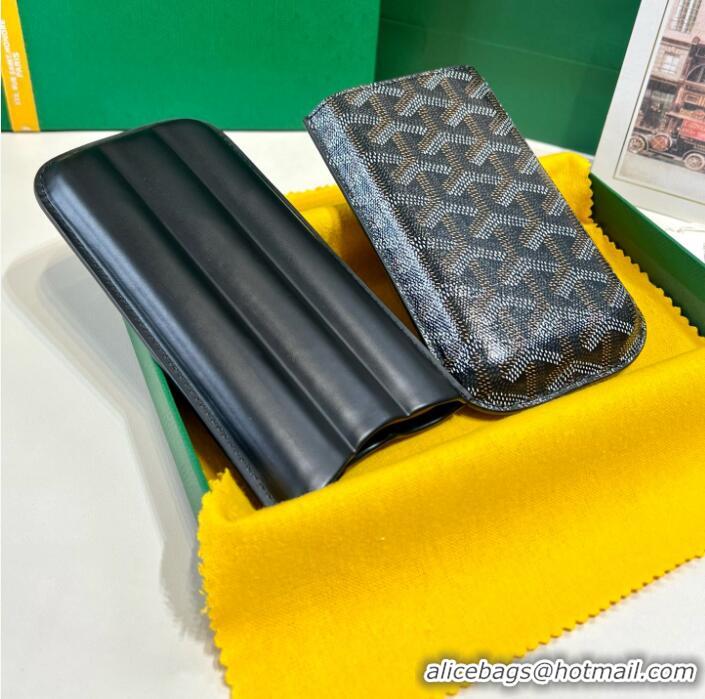 Famous Brand Goyard Churchill 3 Gigar Case 8857 Black