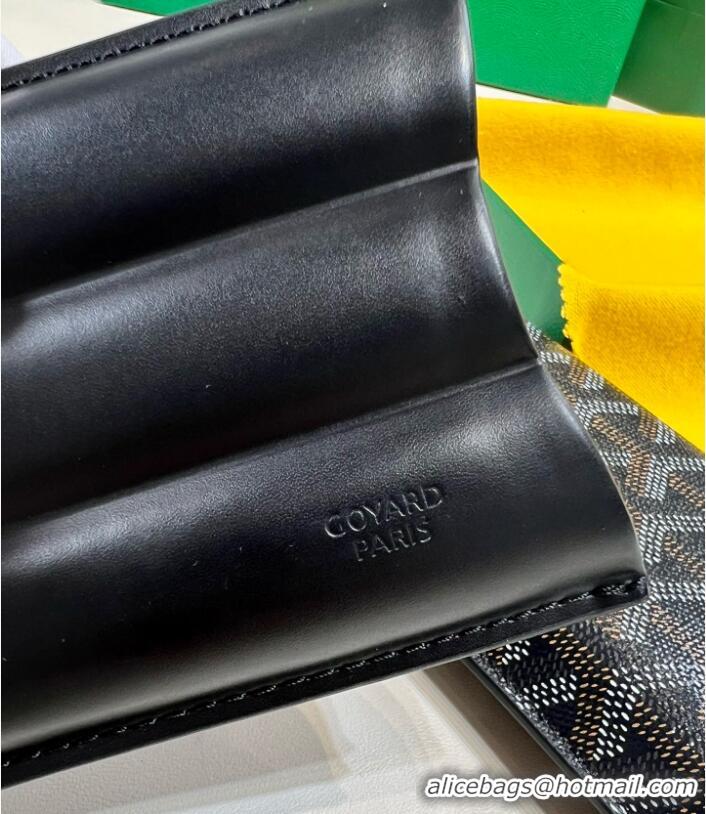 Famous Brand Goyard Churchill 3 Gigar Case 8857 Black