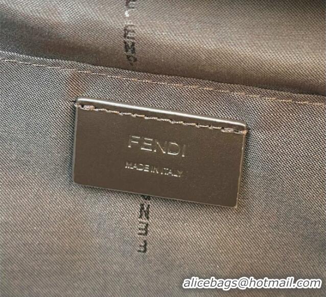 Best Price Fendi Lui Medium Bag in Grained Leather 66811M Dark Brown 2026