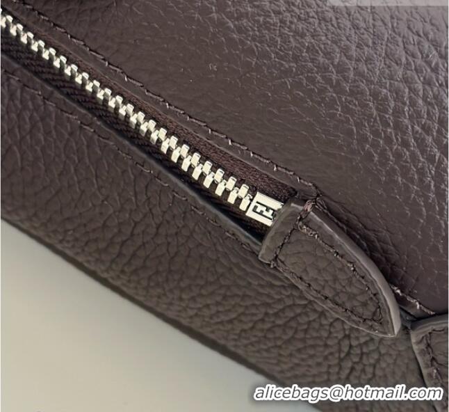 Best Price Fendi Lui Medium Bag in Grained Leather 66811M Dark Brown 2026