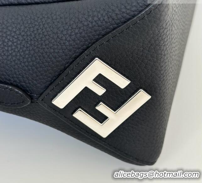 Famous Brand Fendi Lui Medium Bag in Grained Leather 66811M Black 2026