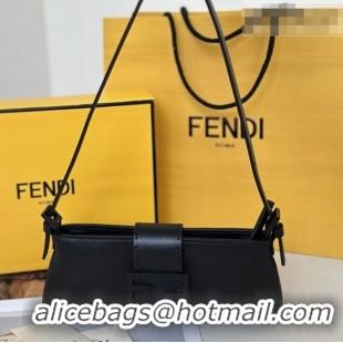 Best Price Fendi Baby B. Mini Bag in Leather 8705 Black 2026